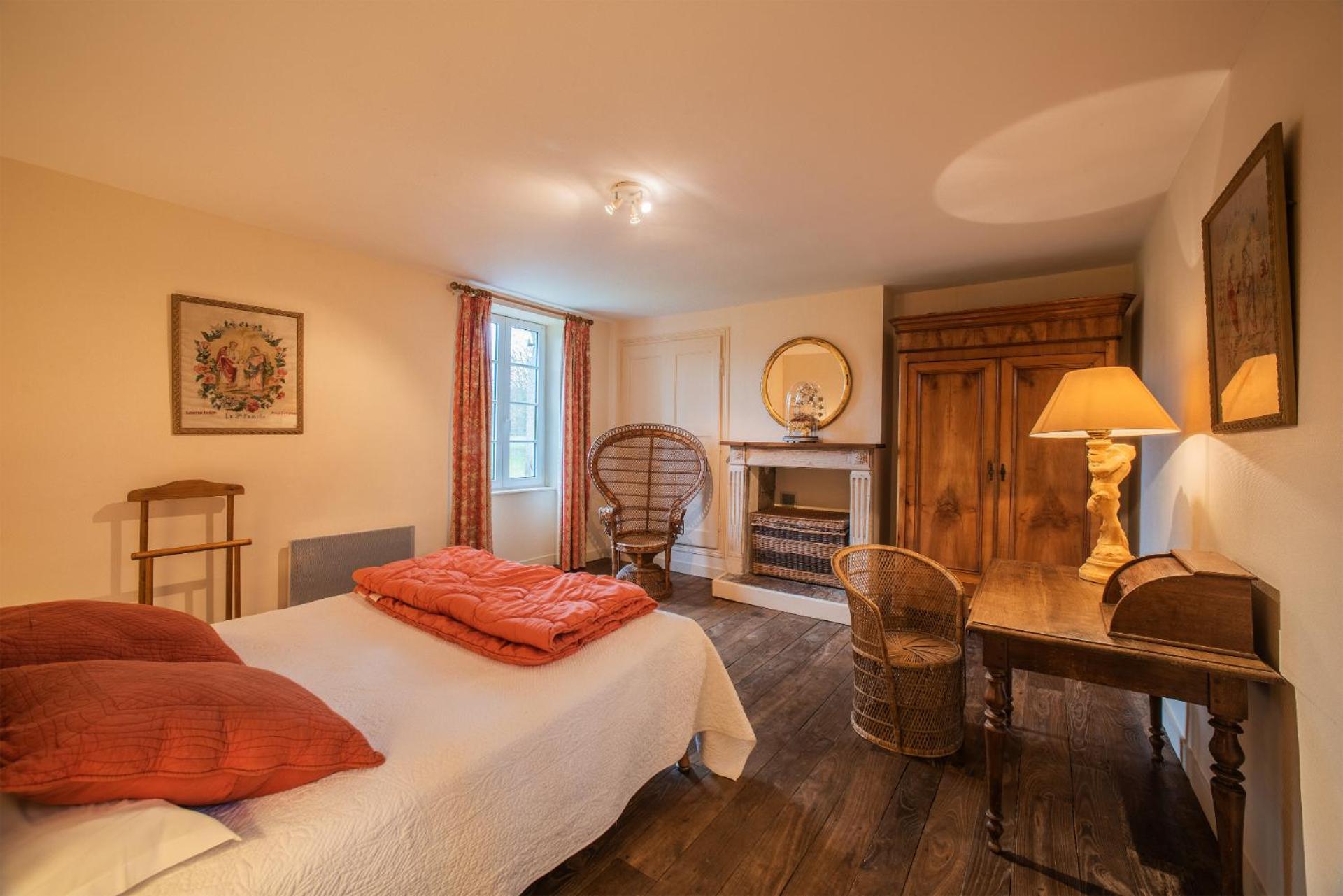 Holiday Home Château de Boucéel Mont Saint Michel Vergoncey Chambre photo