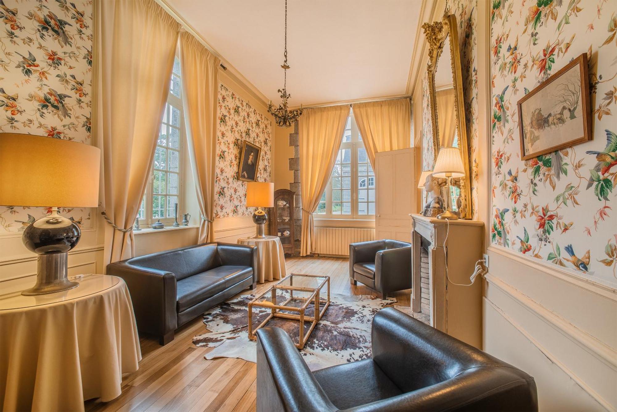 Holiday Home Château de Boucéel Mont Saint Michel Vergoncey Extérieur photo