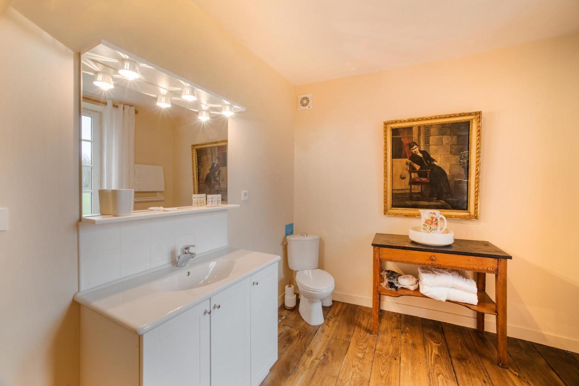 Holiday Home Château de Boucéel Mont Saint Michel Vergoncey Chambre photo