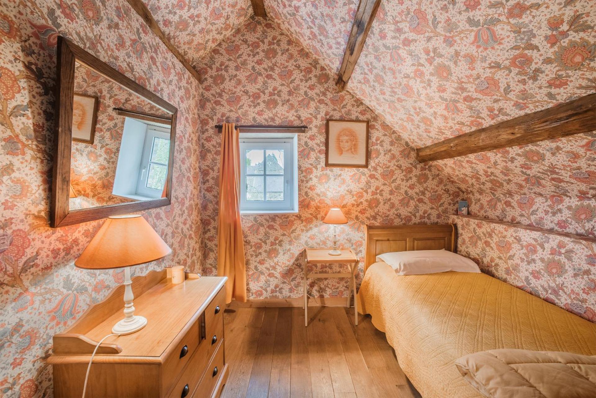 Holiday Home Château de Boucéel Mont Saint Michel Vergoncey Chambre photo