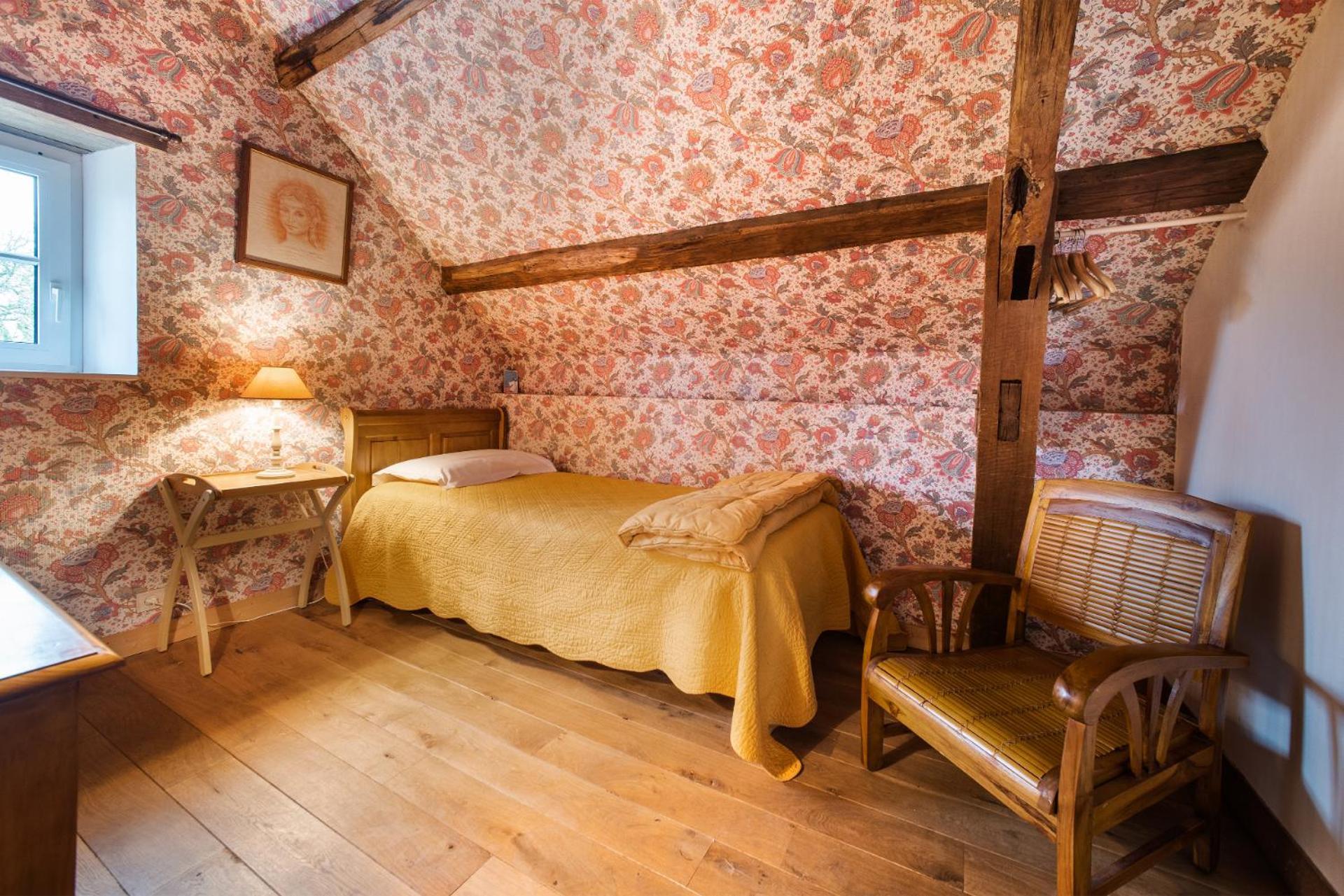 Holiday Home Château de Boucéel Mont Saint Michel Vergoncey Chambre photo