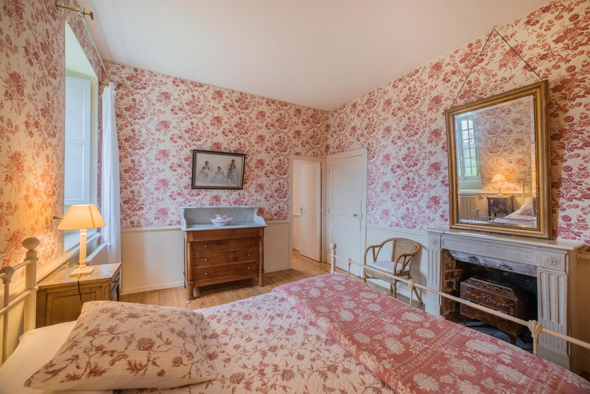 Holiday Home Château de Boucéel Mont Saint Michel Vergoncey Chambre photo